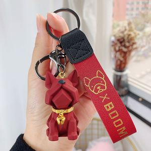 Porte-clés pendentif chiot 2024, porte-clés 3D mignon de dessin animé, souvenir, cadeau tendance - Product Image 5