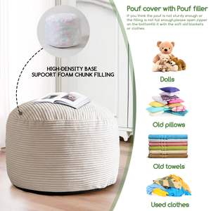 Tender Playful Custom Kids Puf Kids Otoman para tiempo <span class=keywords><strong>de</strong></span> juego con relleno <span class=keywords><strong>de</strong></span> espuma suave - Product Image 5