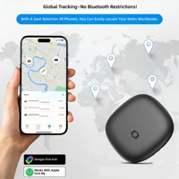 Localizador GPS en Tiempo Real con Control por Aplicación para Android/iOS - Localizador para Personas Mayores, Mascotas, Autos, Llaves, Carteras y Niños, con 1 Año de Duración de Batería