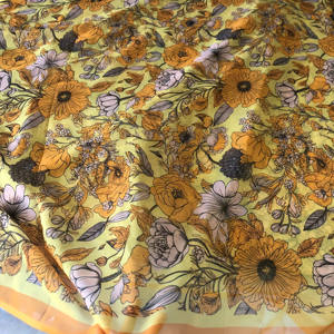 Sudanesischer Toub für Frauen Hochzeit Persi Schweizer Maßanfertigung Digital Bedruckter Blumen-Sudan-Indien-Stoff Voile Originaldesign Neuestes 2024 Bordürenmuster - Product Image 6