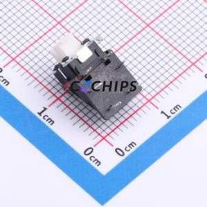 K6-6151F02 Tactile Switch Through hole Component (THT) Switch 1.6N Right Angle Insert 7.3mm 7.35mm - Product Image 2
