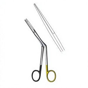 Tijeras Heymann de 18 cm / 7 Pulgadas, Estándar, Una Hoja Dentada, Super Cut TC, Tijeras Quirúrgicas de Precisión - Product Image 1