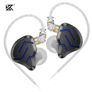 Audífonos Intrauditivos Híbridos <span class=keywords><strong>KZ</strong></span> ZSN Pro 2.ª Generación 1DD+1BA, Auriculares de Monitoreo de Música con Bajos de Alta Fidelidad, Auriculares Deportivos con Cable <span class=keywords><strong>KZ</strong></span> IEM - Product Image 1