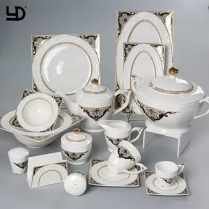 Set of 6 Tea Sets Durable Emboss Porcelain Coffee Tea Cup and Saucer Sets Bone China Tea Cup 200ml 6 Cups 6 Saucers 6 Spoons