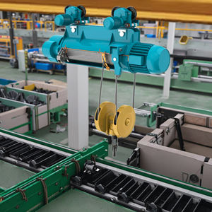 Tali kawat listrik sinar ganda Horizontal, 5 Ton <span class=keywords><strong>Hoist</strong></span> baja baru 30t 380v voltase - Product Image 1