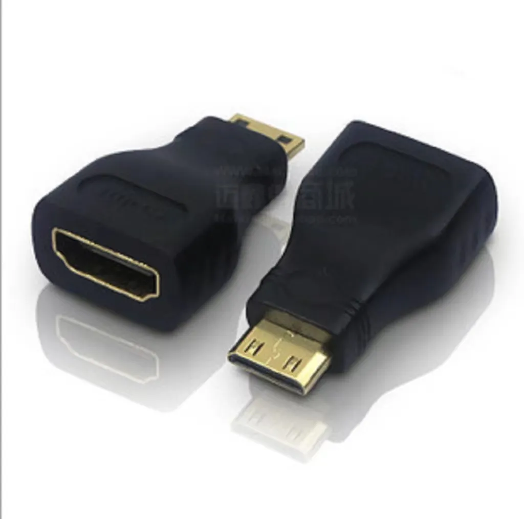 Factory Outlet Gold Plated Mini HDTV to Female Converter Connector HD Extension Cable Adapter