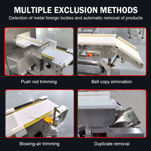 Yüksek doğruluk pirinç erişte gıda <span class=keywords><strong>Metal</strong></span> dedektörü üretici tarafından yeni üretilen endüstriyel <span class=keywords><strong>Metal</strong></span> algılama makinesi İtici Rejector - Product Image 6