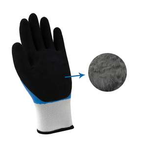 Gants GREATFLEX imperméables en latex double couche, résistants à l'abrasion, durables, avec poignets tricotés, pour la production manuelle, antidérapants - Product Image 3