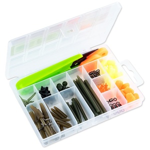 Kit <span class=keywords><strong>complet</strong></span> de 110 pièces pour la pêche à la <span class=keywords><strong>carpe</strong></span> avec émerillons, tubes, flotteurs, perles et leurres pour accessoires de pêche - Product Image 2