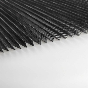 Pantalla de ventana plisada barata y malla de insectos para uso en hoteles, mosquitera y mosquitera con perfil plisado - Product Image 2
