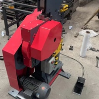 Machine combinée de découpe et de poinçonnage mécanique pour la découpe d'angles en fer et le poinçonnage, pour usage en atelier