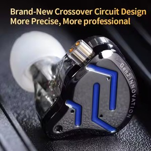 Auriculares Intrauditivos Profesionales Híbridos con Monitor de Audio, 4BA HIFI, Auriculares con Cable ZS10 Pro X, Auriculares de Monitoreo Musical para Juegos y Estudio - Product Image 4
