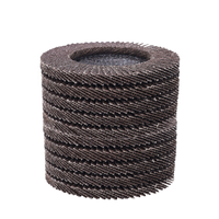 Disco de Láminas de Alúmina Calcinada Dongtai con Respaldo de Fibra de Vidrio 100mm/115mm/125mm, Disco Abrasivo Grano 40-320, OEM ODM OBM