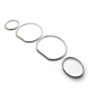 Anillo Decorativo Cromado para el Indicador de Velocidad del Tablero para <span class=keywords><strong>BMW</strong></span> E36 Serie 3 1992-1999 <span class=keywords><strong>BMW</strong></span> <span class=keywords><strong>Z3</strong></span> 1996-2002 Solo VDO - Product Image 1