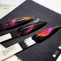 Vernis à ongles gel 3D effet œil de chat, pigments magnétiques pour ongles, poudre de vernis à ongles chromée magnétique