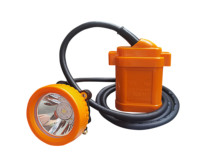 Lampe frontale de mineur à LED rechargeable pour l'exploitation minière souterraine