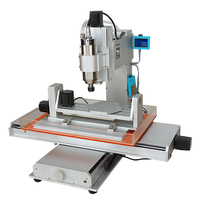 Mini perceuse CNC 6040 à 5 axes de bureau, gravure, fraiseuse avec broche de 2200W