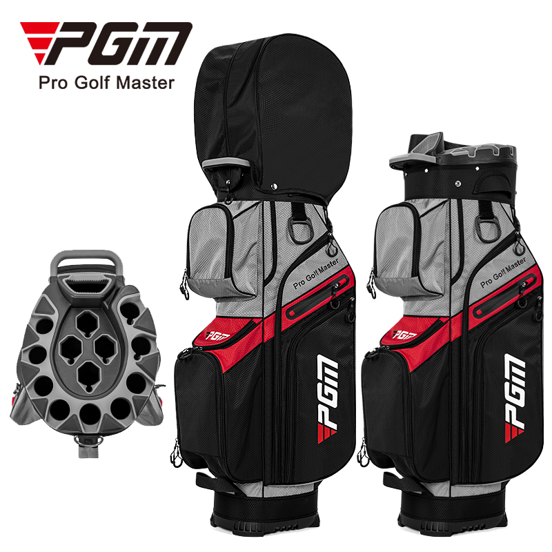 PGM QB174 Waterproof Golf Cart Bag with 14 Dividers - Durable Tour