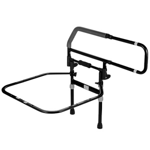 Brand New <b>Bed</b> <b>Rail</b> Adjustable Metal Assist Adults Seniors Patient Safety <b>Side</b> Railings Rehabilitation Therapy Supplies - Product Image 1