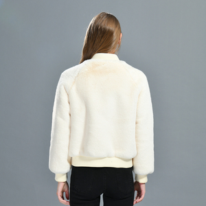 Popolare <span class=keywords><strong>donna</strong></span> a buon mercato <span class=keywords><strong>pelliccia</strong></span> artificiale giacca da Baseball girocollo corta alla moda da <span class=keywords><strong>donna</strong></span> <span class=keywords><strong>cappotto</strong></span> in <span class=keywords><strong>pelliccia</strong></span> sintetica invernale - Product Image 2