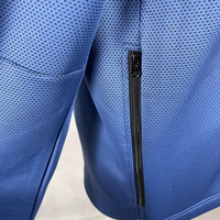 Combinaison d'entraînement de basketball personnalisable, vestes à capuche zippées avec boutons latéraux, pantalons respirants, taille plus, prix d'usine