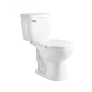 Inodoro de Dos Piezas con Doble Descarga, Moderno, de Cerámica, Sifónico, para Baño, Sanitario, Sifón en S, 300 mm, Precio Económico - Product Image 1