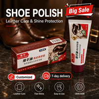 Hei Niu - Betún Impermeable para Zapatos 70g, Color Negro, con Aceite de Oveja, Resiste la Penetración del Agua de Lluvia, Fácil de Limpiar, para Hombres y Mujeres