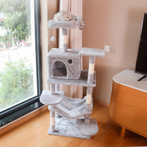 Jouets personnalisés pour animaux <span class=keywords><strong>de</strong></span> compagnie, best-sellers avec hamac, tour pour chat, grande maison arbre pour chat - Product Image 4