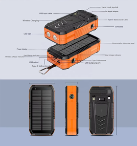 Muestras Gratis, Banco <span class=keywords><strong>de</strong></span> Energía Solar con Dinamo Inalámbrico, Llavero, 50000 mAh, 22.5 W, Banco <span class=keywords><strong>de</strong></span> Energía para Automóvil - Product Image 2