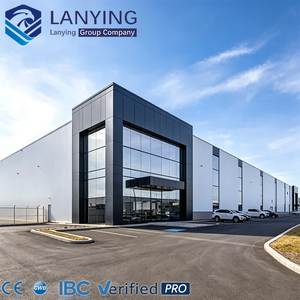 Magazzino Prefabbricato in Struttura d'Acciaio, Edificio Metallico Personalizzato, Design Industriale Leggero - Product Image 6