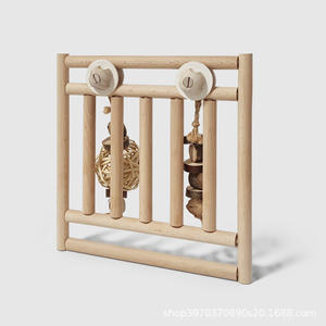Puerta Masticable Anti-mordidas <span class=keywords><strong>de</strong></span> Madera Maciza para Conejos, Chinchillas y Perros <span class=keywords><strong>de</strong></span> <span class=keywords><strong>las</strong></span> <span class=keywords><strong>Praderas</strong></span>, Juguete para Aliviar el Aburrimiento y la Dentición - Product Image 4