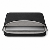 Funda para Portátil de Poliéster Reciclado Personalizada, Ecológica, Acolchada, con Cierre, Protectora, Fabricante OEM ODM