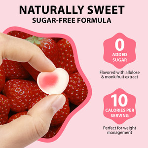 Gomitas Multivitamínicas para Mujer de Acentiallabs, Vitaminas A, D, C, E, Vitaminas Masticables para Adultos, Soporte Multivitamínico para Adultos - Product Image 6