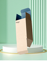 Boîtes de parfum en carton ondulé personnalisées de luxe avec logo