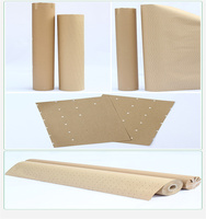 Hochwertige Maßgefertigte OEM Optimal 70/80gsm Gelochte Perforierte Anti-Curl Kraftpapier-Unterlage-Rollen