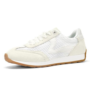 Женские модные теннисные кроссовки в стиле ретро, повседневные кроссовки для бега и ходьбы со стильным нейтральным дизайном и сетчатой подкладкой - Product Image 3