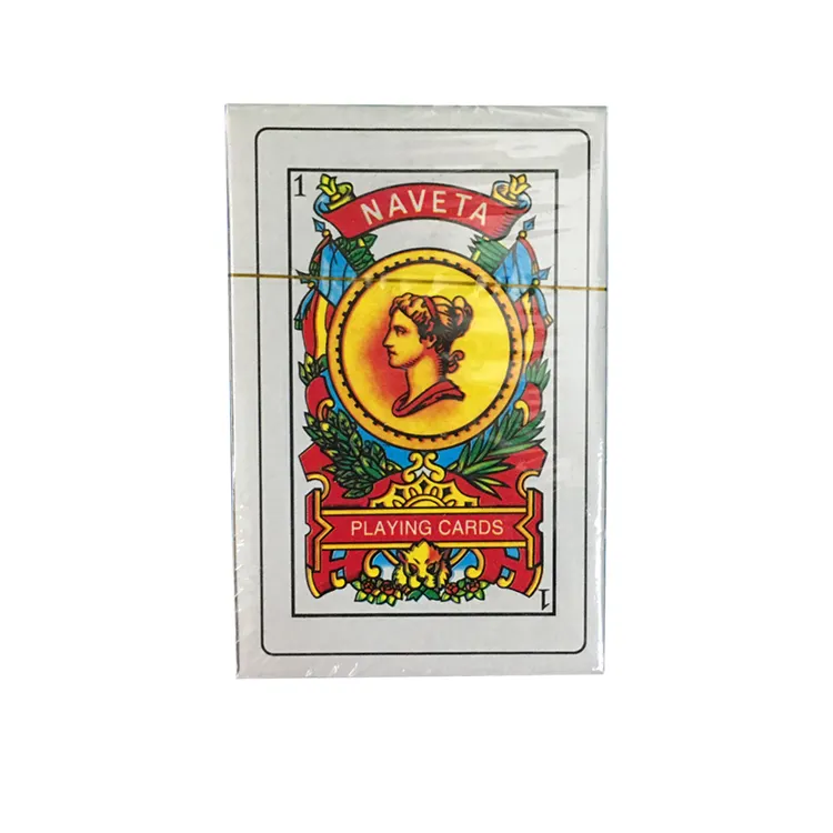 JP154 Wuyi Poker Factory Supply Cartas Espanolas 40 Karten Deck Juego De Naipes Spielkarten