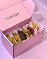 Cajas de Embalaje para Pasteles, Dulces, Galletas y Regalos, Impresas con Logotipo Personalizado, Resistentes al Agua, con Relieve, Ecológicas, Hechas con Materiales Reciclados
