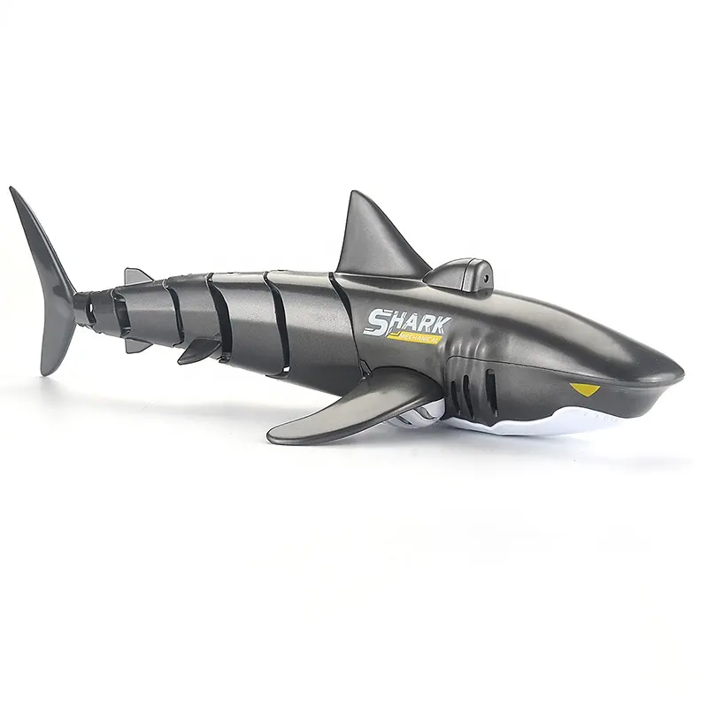 2.4G radyo elektrikli simülasyon plastik balık tankı yüzme havuzu küvet dalış hayvan uzaktan kumanda tekne RC köpekbalığı denizaltı oyuncaklar