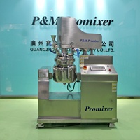 20L usine cosmétique hydratant correcteur émulsifiant sous vide homogénéisateur mélangeur Machine cheveux teinture couleur Gel faisant la Machine