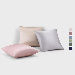 Federa per cuscino <span class=keywords><strong>in</strong></span> <span class=keywords><strong>seta</strong></span> Euro Square 19 Momme 65x65cm, fodera per cuscino <span class=keywords><strong>in</strong></span> <span class=keywords><strong>seta</strong></span> di gelso 26x26 pollici con chiusura a cerniera - Product Image 2