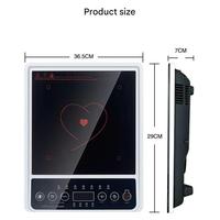 Appareil de cuisson efficace avec cuisinière à induction avec lumière clignotante et rétroaction vocale, cuisinière à induction parlante