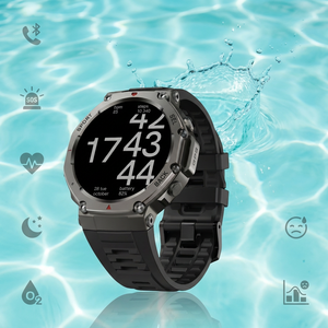 Reloj Inteligente Deportivo DM58 con Alarma, Rastreador de Distancia, GPS, Mapa en Línea, Respuesta a Llamadas, Pantalla AMOLED, Resistente al Agua, para Niños, Niñas, Hombres y Mujeres - Product Image 1