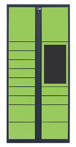 चीन स्मार्ट आउटडोर पार्सल लॉकर टर्मिनल किराने का भुगतान डिजिटल रेफ्रिजरेटर - Product Image 3