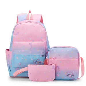mochilas escolares 2024 lunch custom high quality school bags set for girls teenagers