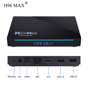 Hộp <span class=keywords><strong>TV</strong></span> Thông Minh <span class=keywords><strong>Google</strong></span> <span class=keywords><strong>TV</strong></span> 8K H96 Max 3566, Hộp <span class=keywords><strong>TV</strong></span> <span class=keywords><strong>Android</strong></span> Từ Xa B-T, <span class=keywords><strong>Android</strong></span> 11, 8Gb, 64Gb - Product Image 5