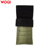 Sac de couchage enveloppant WOQI en gros avec compression pour le camping en plein air, logo personnalisé, fournisseur OEM