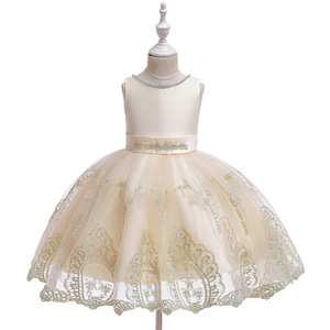 Girls Black Lace Princess Dress A-Line Sleeveless With Embellished Hem For Parties And Events Size 752 - Product Image 4