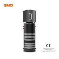 Pompe à chaleur électrique air-eau avec compresseur scroll, garantie 1 an, pour eau chaude sanitaire, contrôlée par application, R290, Classe A+
