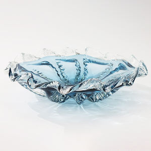 현대 가정 장식 테이블 사탕 트레이 초콜릿 접시 투명 유리 과일 그릇 - Product Image 5